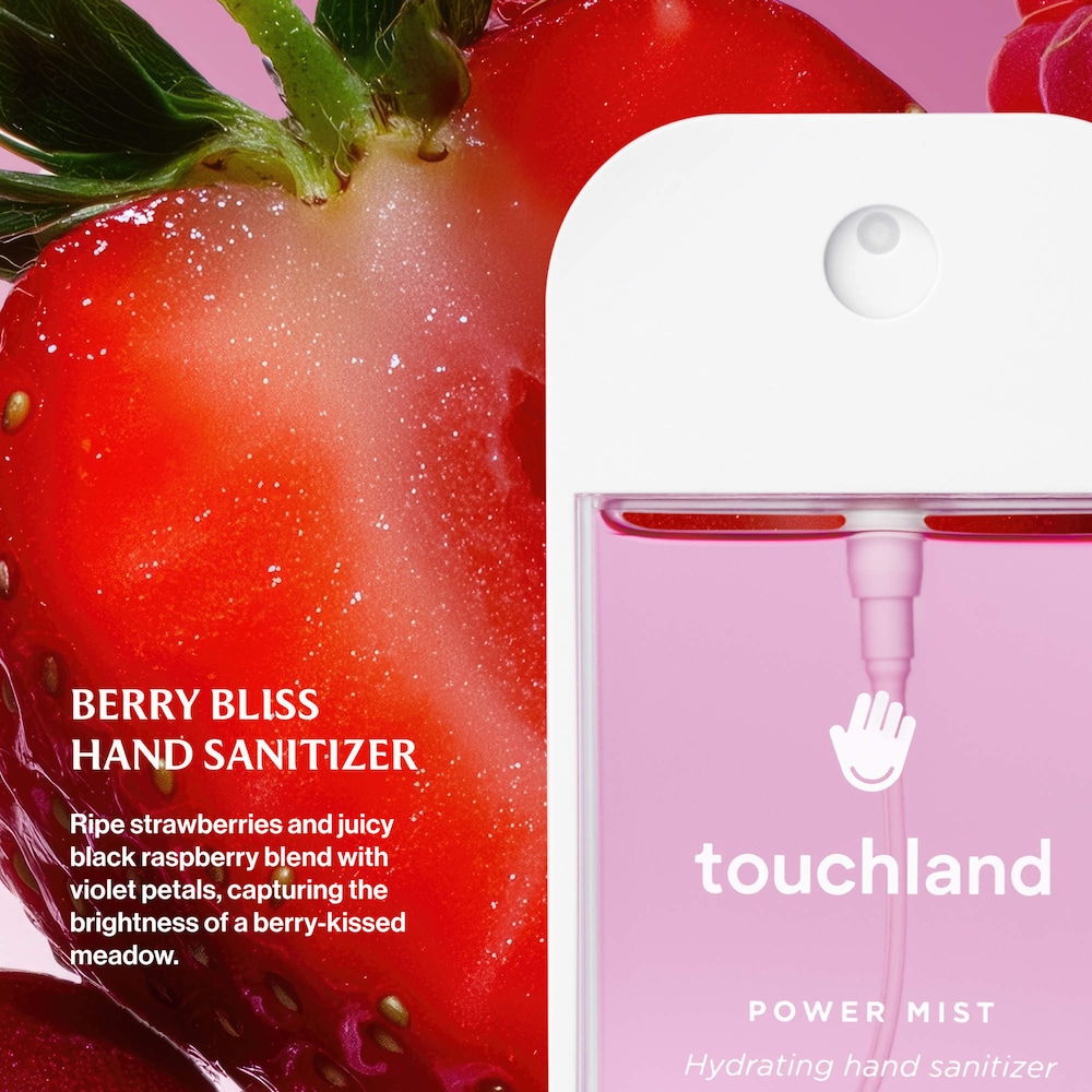 Touchland Power Mist Hydrating Hand Sanitizer Berry Bliss