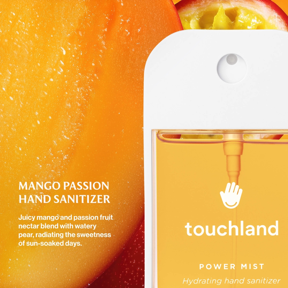 Touchland Power Mist Hydrating Hand Sanitizer Mango Passion