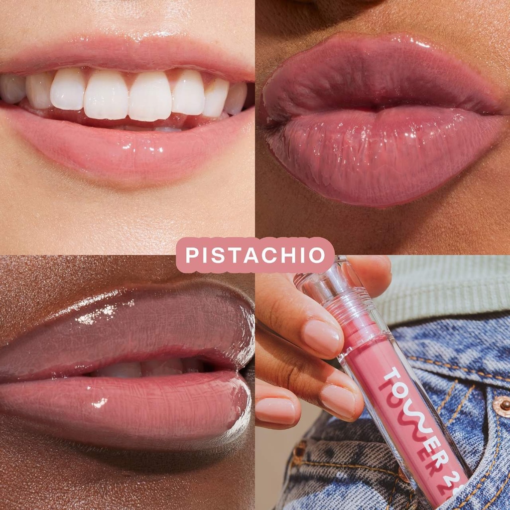 Tower 28 ShineOn  Lip Oil Jelly Pistachio