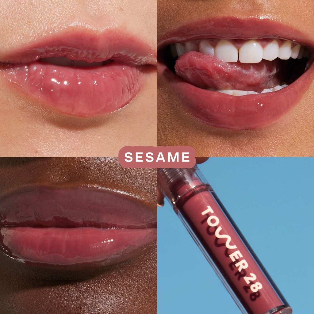 Tower 28 ShineOn  Lip Oil Jelly Sesame