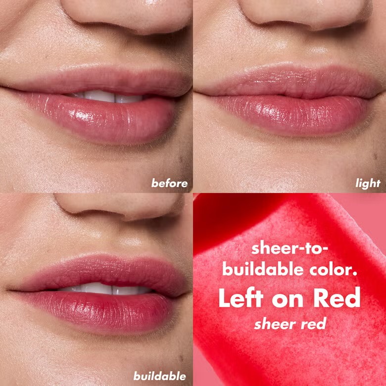 Elf Sheer For It Blush Tint Left on Red