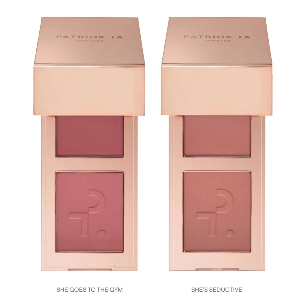 Patrick Ta Mini Must Have Crème & Powder Blush Duo Set