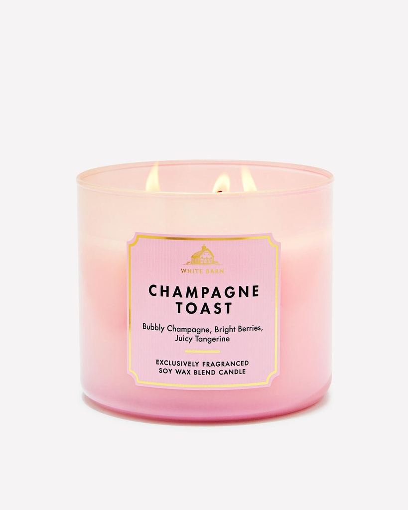 Bath and Body Works Champagne Toast 3-Wick Candle