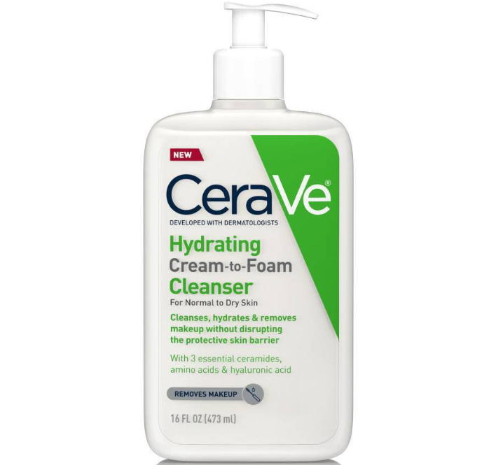 CeraVe Hydrating Cream to foam 16 oz