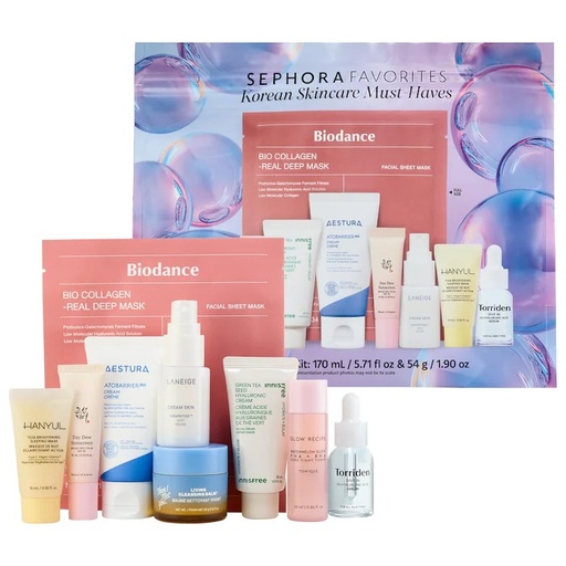 [SP007] Sephora Favorites Korean Skincare Must-Haves