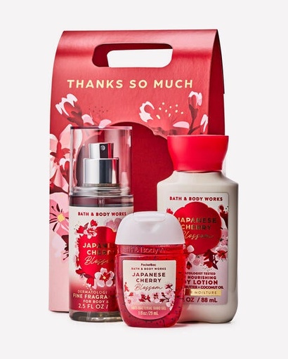 [BB110] Bath and Body Works Japanese Cherry Blossom Mini Gift Set
