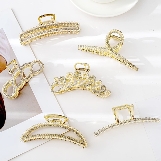 [BEE-H12] Pearl Scrunchie