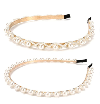 [BEE-H01] Small Pearl Headband