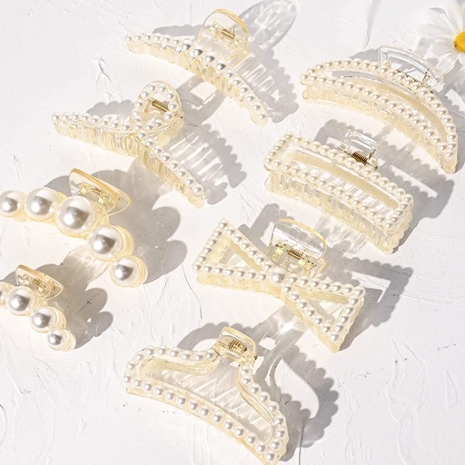 [BEE-H24] Pearl Hair Claw