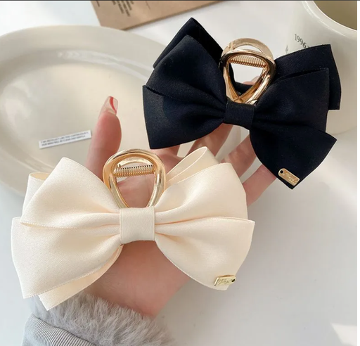 [BEE-H27] Ribbon Hair Claw